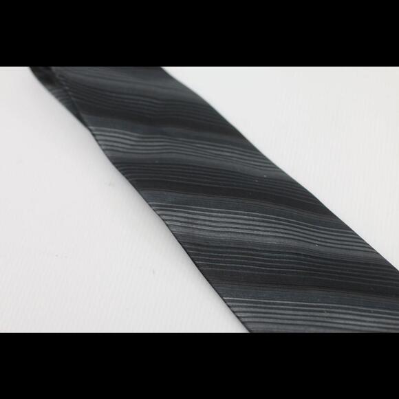 tIE Agenda New York Black, dark grey & grey  oblique line - Picture 3 of 5